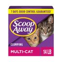 Scoop Away Multi-Cat Meadow Fresh Scented Clumping Clay Cat Litter, 14-lb box