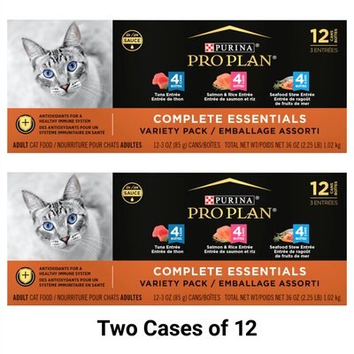 Purina Pro Plan Seafood Favorites Variety Pack Canned Cat Food, slide 1 of 1