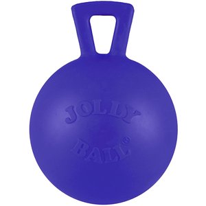 Jolly Pets Tug-n-Toss M-ini Dog Toy, Blue, 4-in