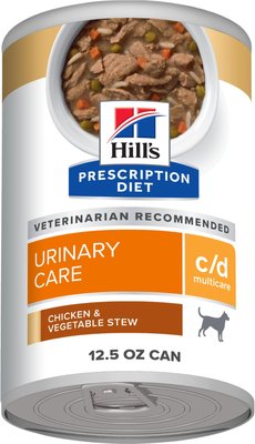 Hill's Prescription Diet c/d Multicare Urinary Care Chicken & Vegetable Stew Canned Dog Food, slide 1 of 1
