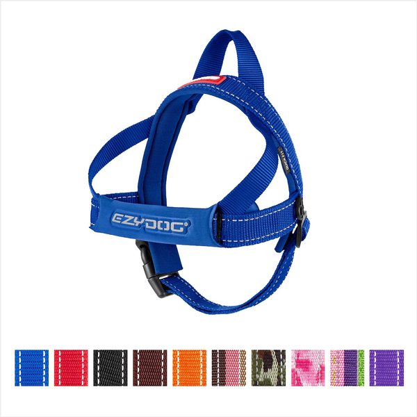 EzyDog Quick Fit Dog Harness, Blue, Medium slide 1 of 12