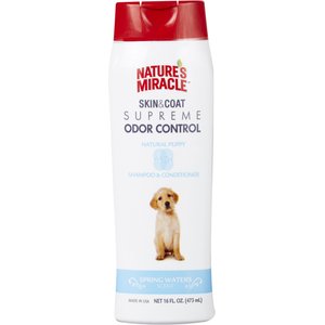 Nature's Miracle Supreme Odor Control Natural Puppy Shampoo & Conditioner