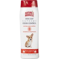 Nature's Miracle Supreme Odor Control Natural Shed Control Dog Shampoo & Conditioner, 16-oz bottle