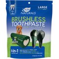 Ark Naturals Brushless Toothpaste Large Breed Dental Dog Chews, 18-oz bag, Count Varies