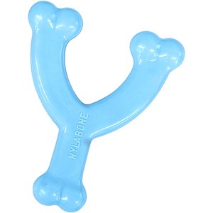Nylabone Petite Wishbone Puppy Chew Toy, Blue