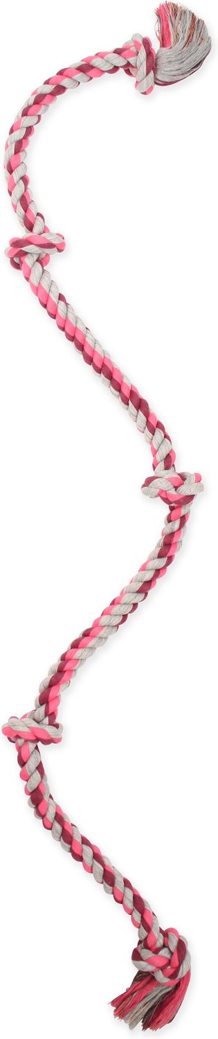 Mammoth Cottonblend 5 Knot Dog Rope Toy