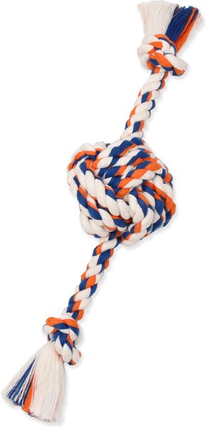 Mammoth Monkey Fist Ball & Rope Ends Dog Toy, Small slide 1 of 5