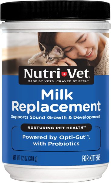 Nutri-Vet Powder Milk Supplement for Cats, 12-oz slide 1 of 3