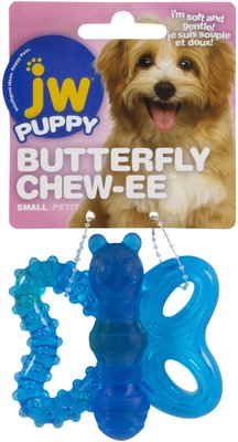JW Pet Play Place Butterfly Puppy Teether, Color Varies, slide 1 of 1