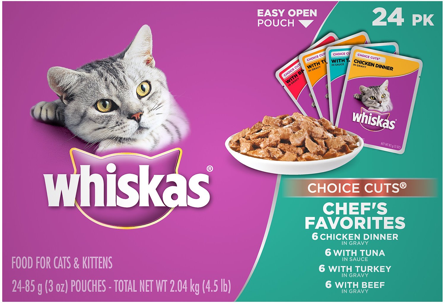 Are Whiskas Cat Food Pouches Recyclable