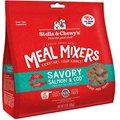 Stella & Chewy's Savory Salmon & Cod Meal Mixers Freeze-Dried Raw Dog Food Topper, 8-oz bag