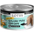 Lotus Salmon Pate Grain-Free Canned Cat Food, 2.75-oz, case of 24