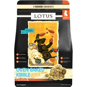 Lotus Wholesome Puppy Recipe Dry Dog Food, 5-lb bag