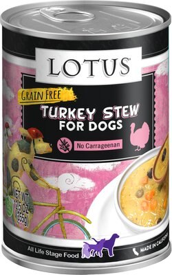 Lotus Wholesome Turkey Stew Grain-Free Canned Dog Food, slide 1 of 1
