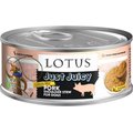 Lotus Just Juicy Pork Shoulder Stew Grain-Free Canned Dog Food, 5.5-oz, case of 24