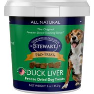 Stewart Pro-Treat Duck Liver Freeze-Dried Raw Dog Treats