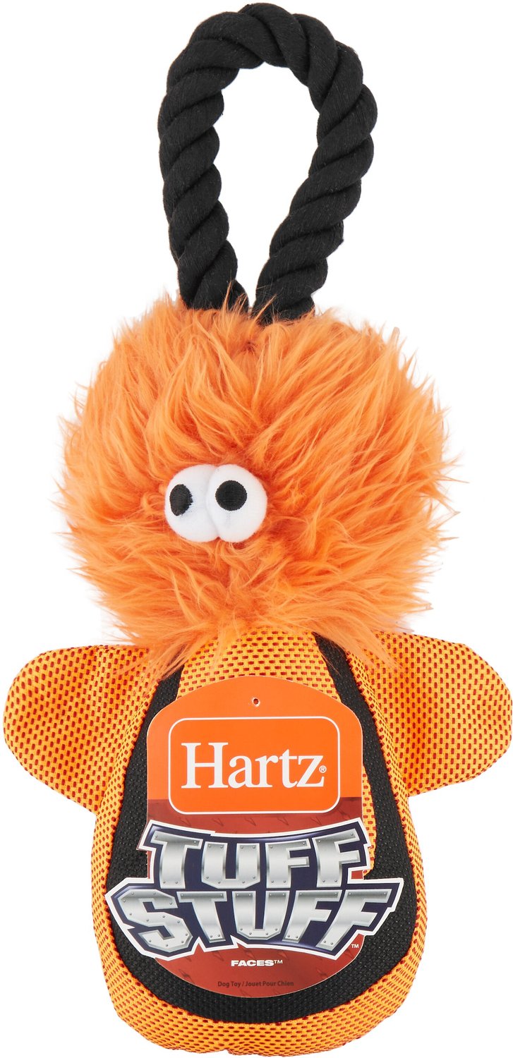 Hartz Tuff Stuff Faces Dog Toy, Color 