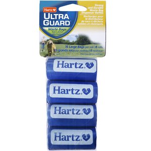 Hartz Ultraguard Waste Bag Dispenser Refill, 120 count