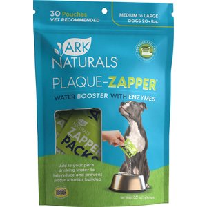 Ark Naturals Plaque-Zapper Medium & Large Dog Dental Water Additive Pouches