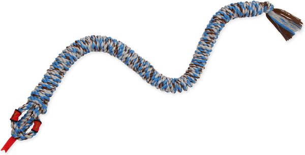 Mammoth SnakeBiter Snake Rope Dog Toy, Color Varies, Medium slide 1 of 6
