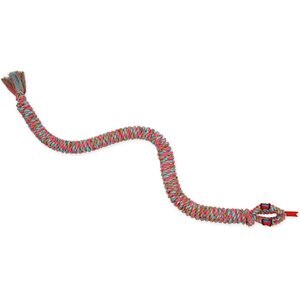 Mammoth SnakeBiter Snake Rope Dog Toy, Color Varies, Large