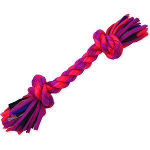 Mammoth Cloth Rope Bone for Dogs, Color Varies, Medium