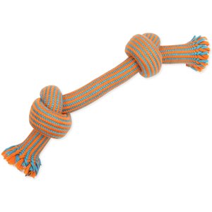 Mammoth Braidys 2 Knot Rope Bone for Dogs, Color Varies, Large