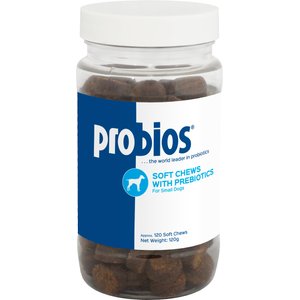 Probios Soft Chews with Prebiotics Supplement for Small Dogs, 120 count