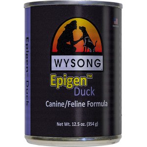 Wysong Epigen Duck Formula Grain-Free Canned Dog Food, 12.9-oz, case 12