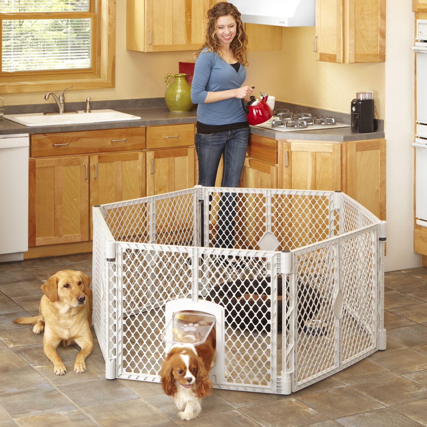 puppy containment pens