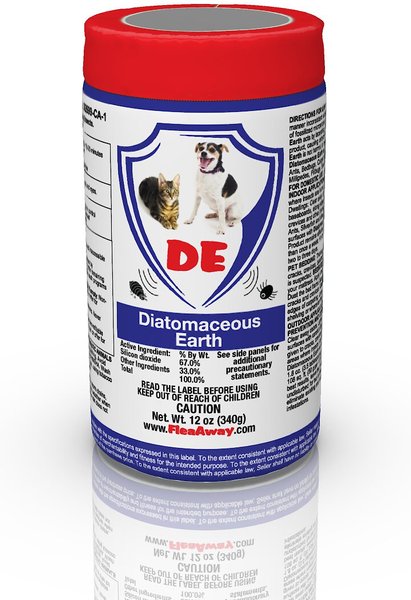 Flea Away Diatomaceous Earth for Dogs & Cat, 12-oz jar slide 1 of 1