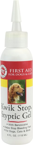 Miracle Care Kwik Stop Styptic Gel for Dogs, Cats & Birds, 4-oz bottle slide 1 of 3