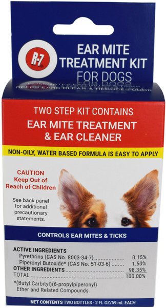 Miracle Care R-7 Kit Medication for Ear Mites for Dogs & Cats slide 1 of 9