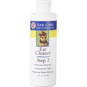 Miracle Care R-7 Ear Cleaner Step 2 for Dogs & Cats, 8-oz bottle