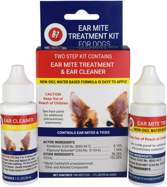 Miracle Care R-7M Kit Medication for Ear Mites for Dogs & Cats slide 1 of 4