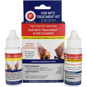 Miracle Care R-7M Kit Medication for Ear Mites for Dogs & Cats