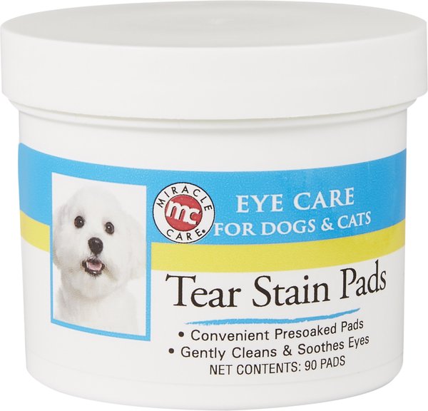 Miracle Care Eye Clear Cleaning Pads for Dogs & Cats, 90 count slide 1 of 8
