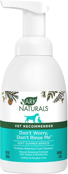 Ark Naturals Don't Worry Don't Rinse Me Waterless Dog & Cat Shampoo, 18-oz bottle slide 1 of 10