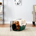 Petmate Ruff Maxx Dog & Cat Kennel, Off White/Green, 24-in
