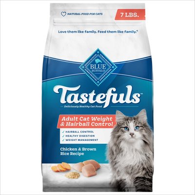4. Blue Buffalo Indoor Hairball & Weight Control Adult Dry Cat Food