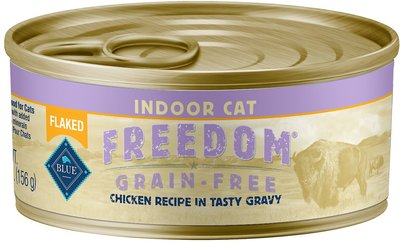 Blue Buffalo Freedom Indoor Flaked Chicken Recipe Grain-Free Canned Cat Food, slide 1 of 1