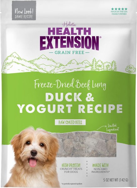 Bacon and Liver Health Extension Bully Puffs Dog Treat