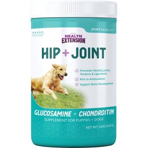 Health Extension Joint Mobility Powder Dog Supplement, 1-lb jar