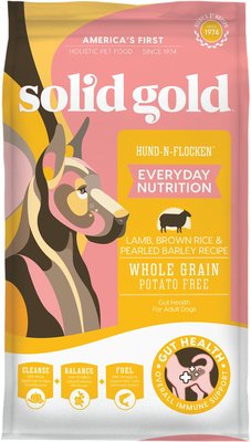 9. Solid Gold Hund-n-Flocken Dog Food