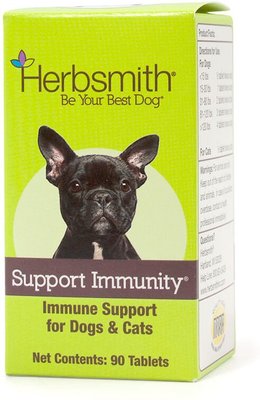 Herbsmith Herbal Blends Support Immunity Tablets Dog & Cat Supplement, slide 1 of 1