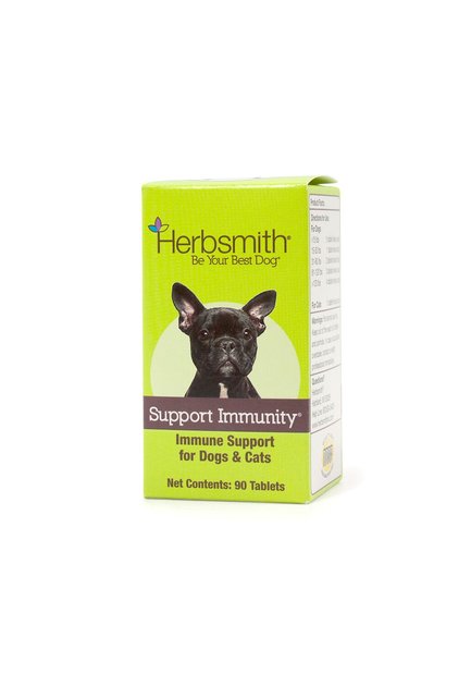 Herbsmith Herbal Blends Support Immunity Tablets Dog & Cat Supplement, 90 count