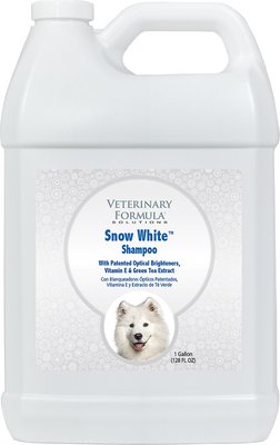 Veterinary Formula Solutions Snow White Whitening Shampoo for Dogs & Cats, slide 1 of 1