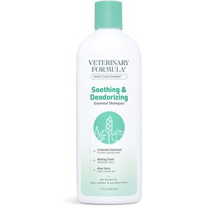 Veterinary Formula Solutions Soothing & Deodorizing Oatmeal Shampoo for Dogs & Cats, 17-oz bottle