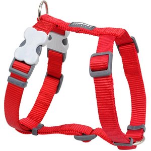 Red Dingo Classic Nylon Back Clip Dog Harness, Red, Medium: 17.7 to 26-in chest