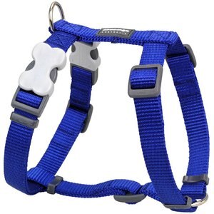 Red Dingo Classic Nylon Back Clip Dog Harness, Dark Blue, Medium: 17.7 to 26-in chest